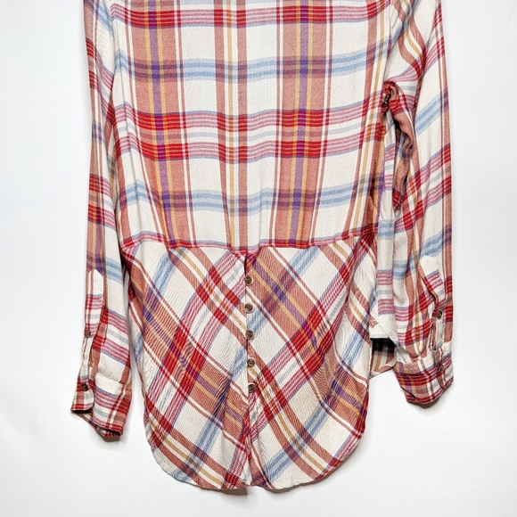 [SOLD] LUCKY BRAND Lightweight Plaid Shirt NWT - Picture 6 of 11
